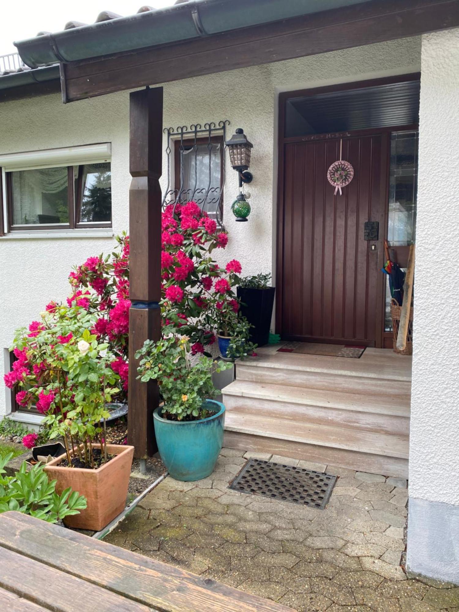 Ferienwohnung Panorama 지그마르젤 외부 사진