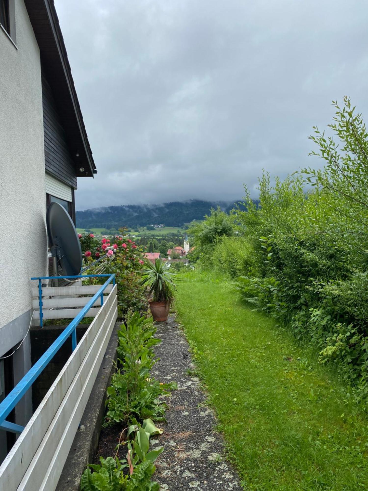 Ferienwohnung Panorama 지그마르젤 외부 사진